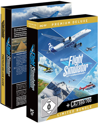 Flight Simulator 2020 PC + CRJ 550/700 Limited Premium Deluxe Limited Bundle
