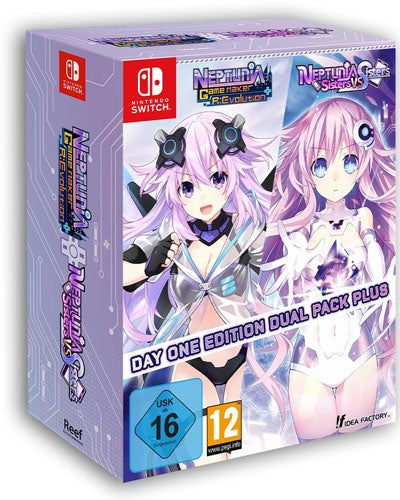 Neptunia Double Pack Plus D1 SWITCH UK Neptunia Game Maker R:Evolution / Neptunia: Sisters VS...