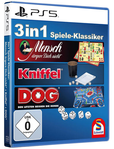 3 in1 Schmidt Spiele-Klassiker PS-5