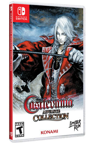 Castlevania Advance Coll. SWITCH US Harmony Cov Limited Run Harmony of Dissonance Cover