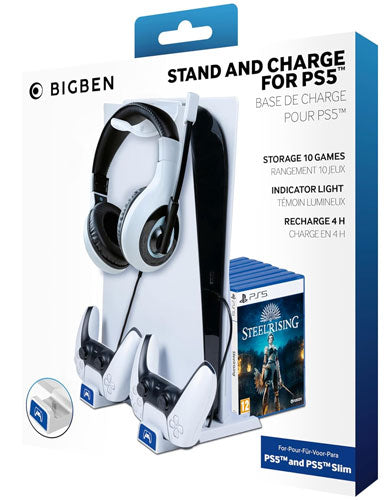 PS5 Ladestation white PS5/PS5 Slim BigBen