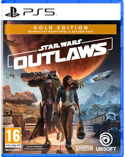 SW Outlaws PS-5 Gold Edition AT Star Wars