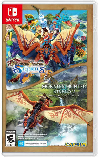 Monster Hunter Stories Collection Switch ASIA + Monster Hunter Stories 2 CIAB