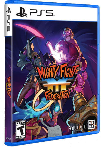 Mighty Fight Federation PS5 US Limited Run