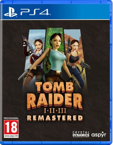 Tomb Raider 1-3 PS-4 Remastered UK