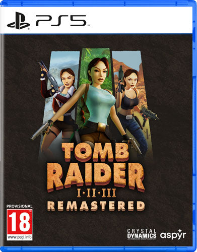 Tomb Raider 1-3 PS-5 Remastered UK