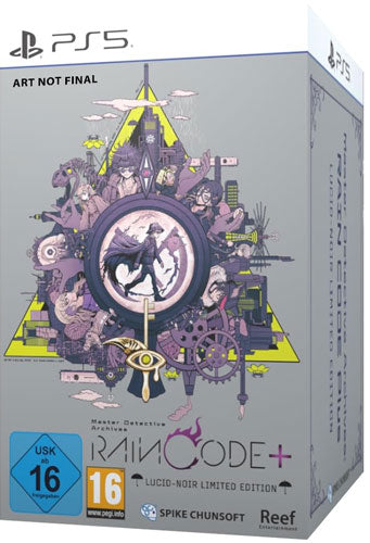 Master Detective Archives: RAIN CODE L.E. PS-5 UK RAIN CODE PLUS Lucid-Noir Limited Edition