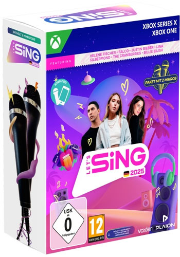 Lets Sing 2025 XBSX + 2 Mics