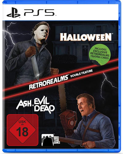 Halloween & Ash vs Evil Dead Retro Realms PS-5