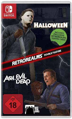 Halloween & Ash vs Evil Dead Retro Realms SWITCH