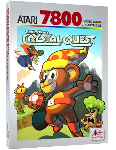 Atari Bentley Bears Crystal Quest ATARI7800+
