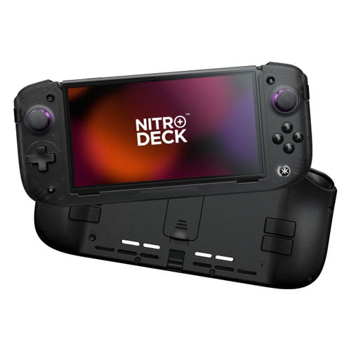 Switch Nitro Deck+ Clear Black (für Switch & OLED)