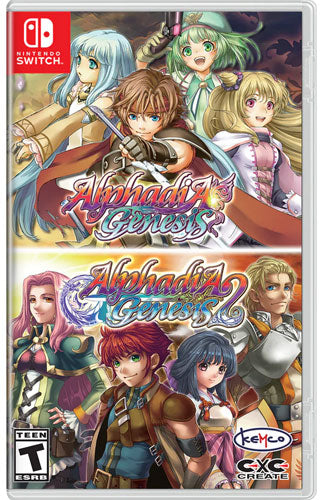 Alphadia Genesis 1&2 SWITCH UK Limited Run