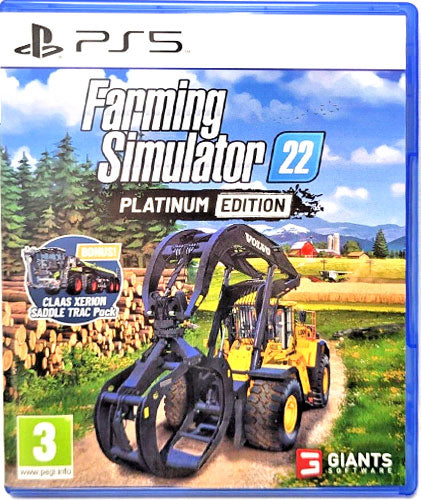 Landwirtschafts-Simulator 22 PS-5 Platinum EXP. Farming Simulator 22