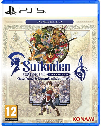 Suikoden I & II HD Remaster PS-5 D1 UK