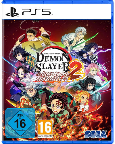 Demon Slayer Hinokami Chronicles 2 PS-5 inkl-. "Tokito Muichiro" und "Kanroji Mitsuri"