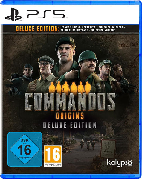 Commandos Origins PS-5 Deluxe Ediion