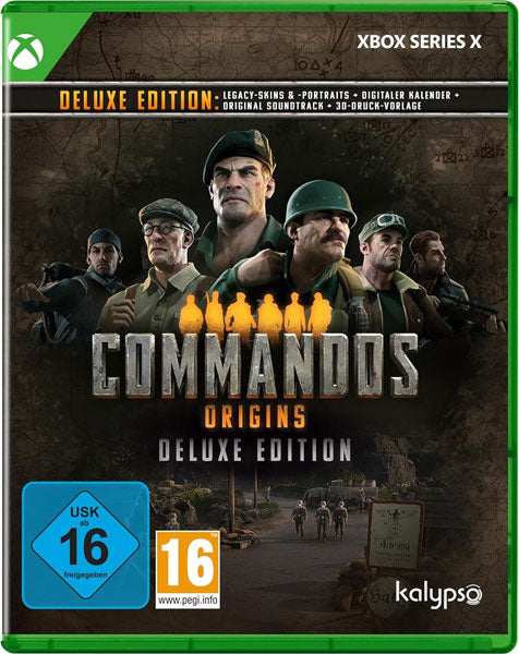 Commandos Origins XBSX Deluxe Ediion