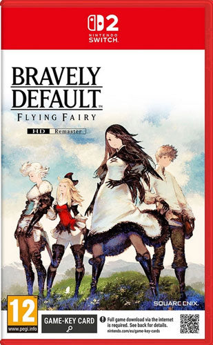 Bravely Default Flying Fairy NSW2 UK SSK HD Remaster Software-Schlüssel-Karte
