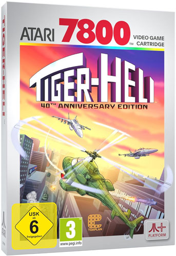 Atari Tiger Heli (Atari 2600+/7800+/7800) Cartridge (INT)