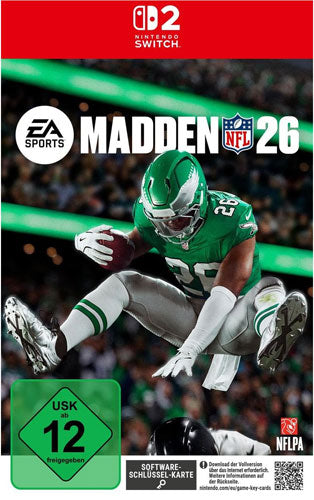 Madden NFL 26 NSW2 (SSK) Software-Schlüssel-Karte