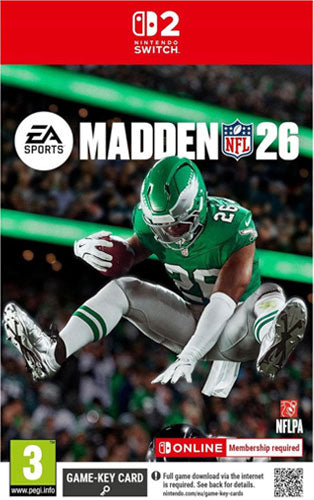 Madden NFL 26 NSW2 AT (SSK) Software-Schlüssel-Karte