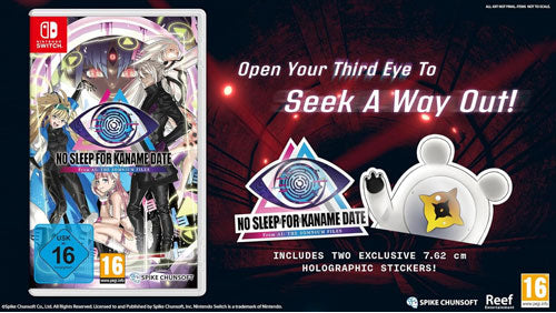 No Sleep for Kaname Date SWITCH Aiba Edition From AI: THE SOMNIUM FILES