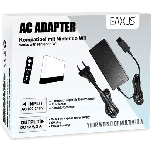 Wii Netzteil AC Adaper EU Stecker