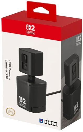 NSW2 Kamera USB schwarz HORI offiziell lizenziert