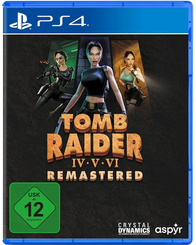 Tomb Raider 4-6 PS-4 Remastered