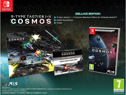 R-Type Tactics 1+2 Cosmos SWITCH Deluxe UK