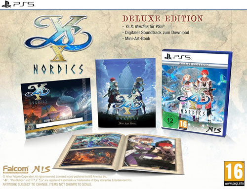 Ys X (10): Nordics PS-5 Deluxe Ed.