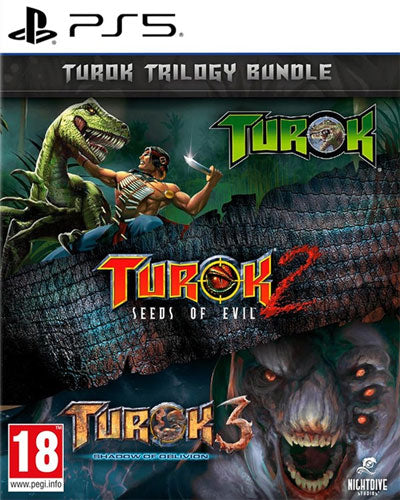 Turok Trilogy Bundle PS-5 PEGI