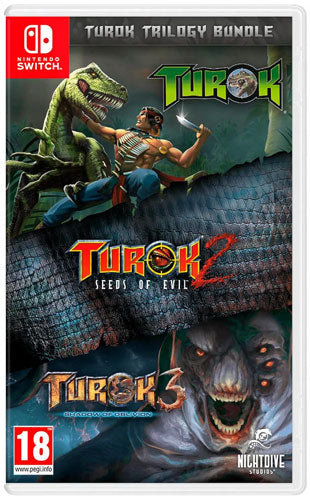Turok Trilogy Bundle SWITCH PEGI