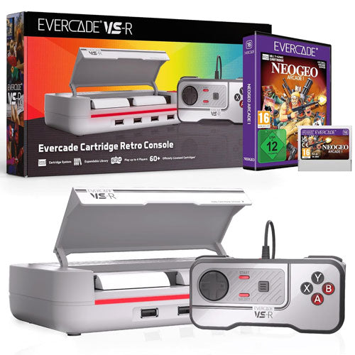 Evercade VS-R Konsole & NeoGeo Arcade1