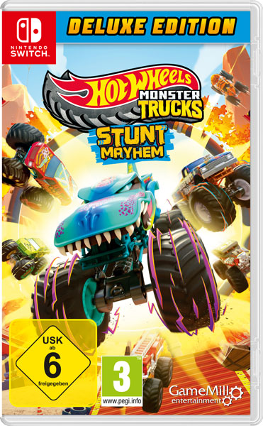 Hot Wheels Monster Trucks Deluxe Switch
