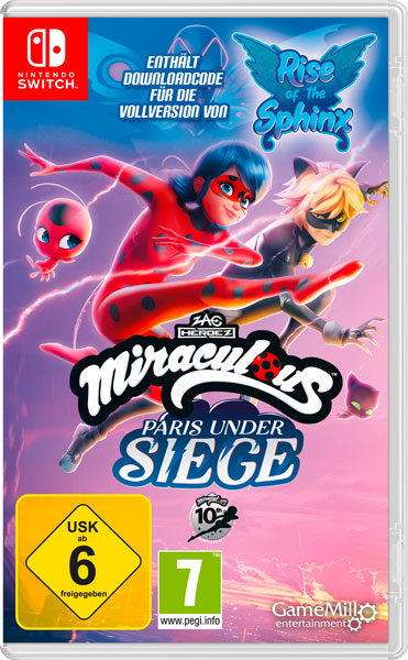 Miraculous Double Pack SwitchParis Under Siege / Rise of the Sphinx