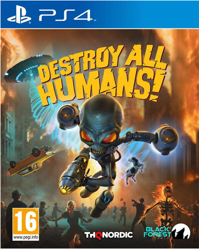Destroy all Humans! PS-4 AT RESTPOSTEN