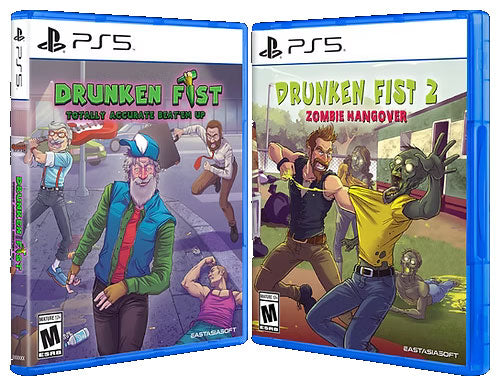Drunken Fist 1+2 PS-5 US multi