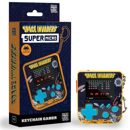 Super Micro Space Invaders Keychain Gamer