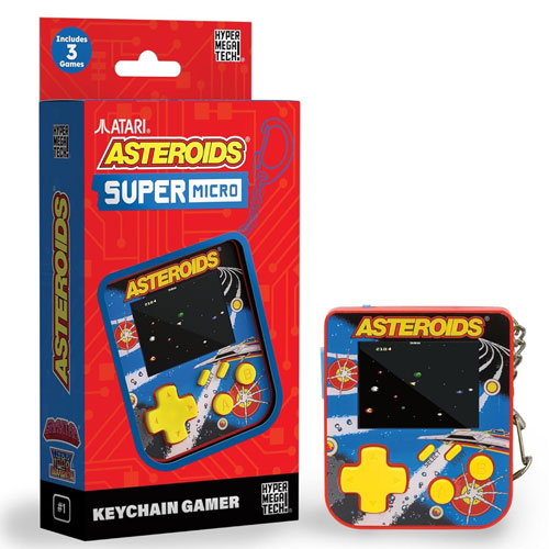 Super Micro Asteroids Keychain Gamer