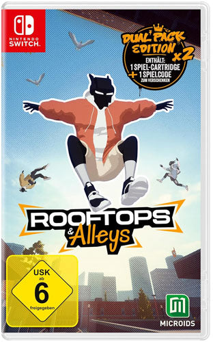 Rooftops & Alleys: Parcour Game SWITCH Dual Pack Edition