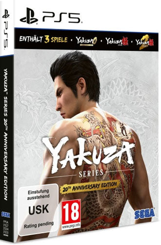 Yakuza Series 20th Anniversary Edition PS-5