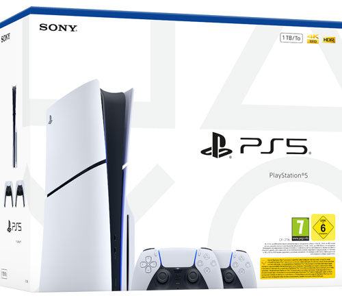 Sony PS5 Konsole SLIM E-Chassis + 2. DS5