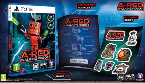 A-Red Walking Robot PS-5 UK multi