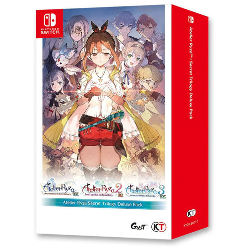 Atelier Ryza Secret Trilogy SWITCH ASIA Delu´xe Pack