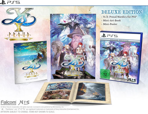 Ys X (10): Prooud Nordics PS-5 Deluxe Ed.