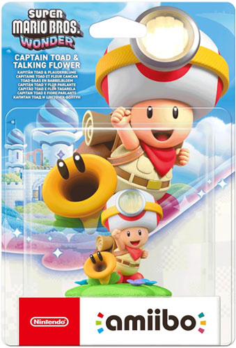 Amiibo Kapitän Toad & Plauderblume