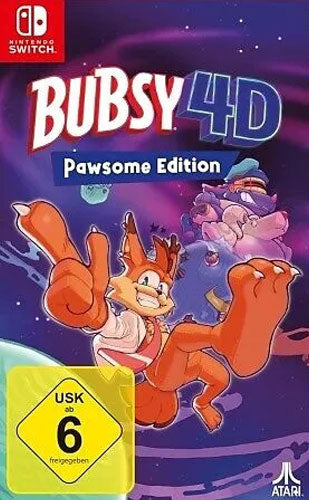 Bubsy 4D Pawsome Edition Switch