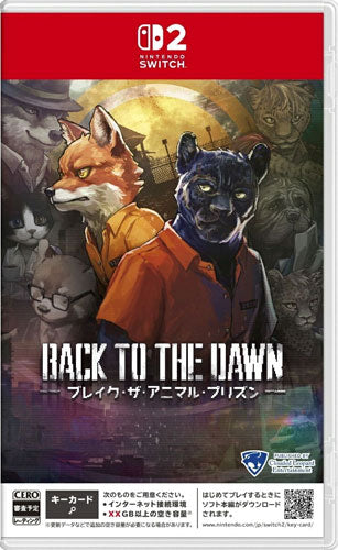 Back to the Dawn NSW2 UK English Cover